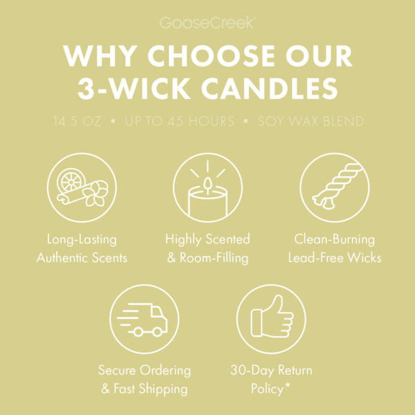 Clean House Citrus 3-Wick Candle