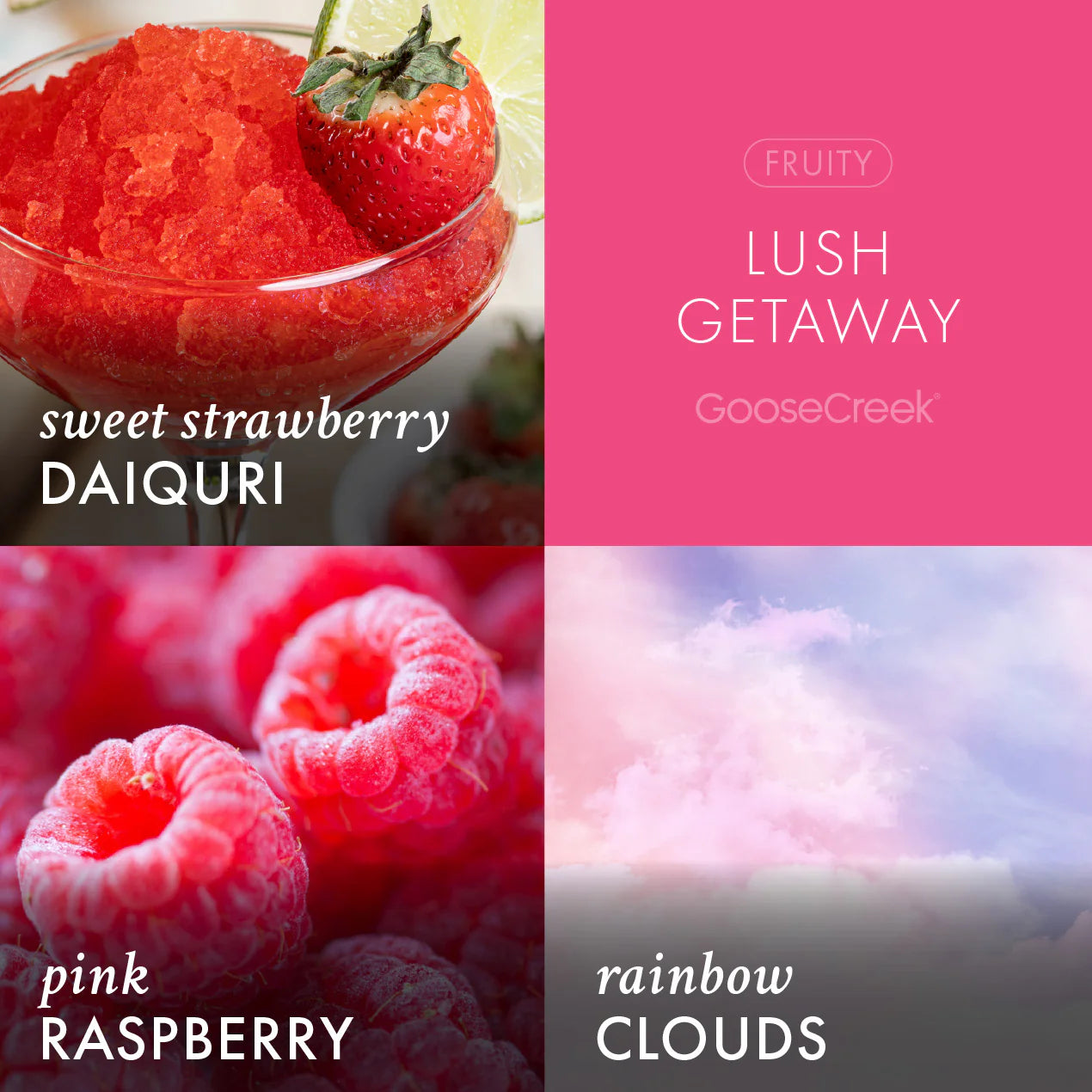 Lush Getaway 7oz Single Wick Candle