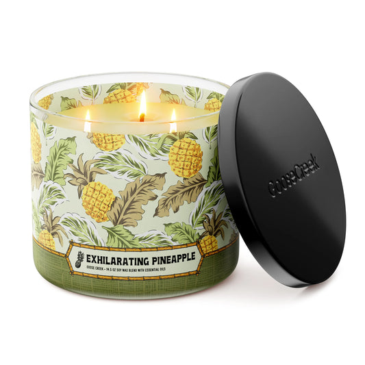 Exhilarating Pineapple 3-Wick Candle