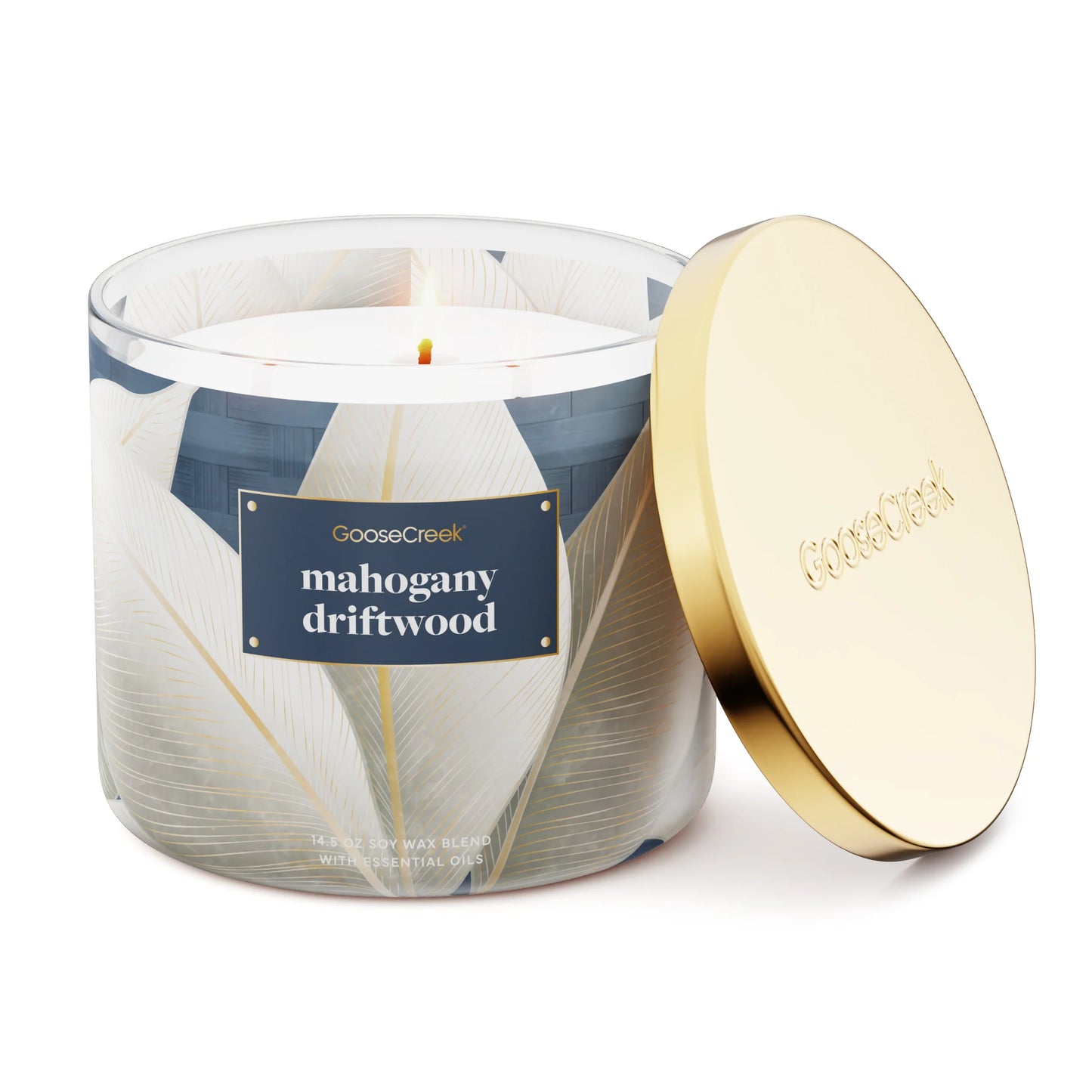 Mahogany Driftwood 3-Wick Candle