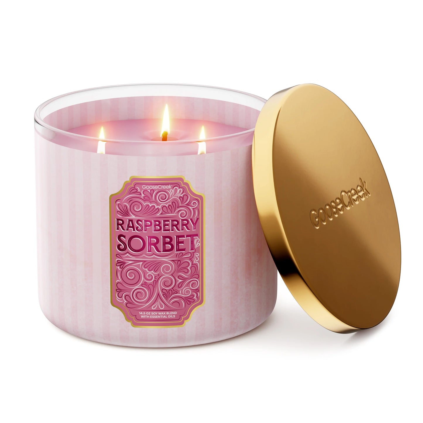 Raspberry Sorbet 3-Wick Candle
