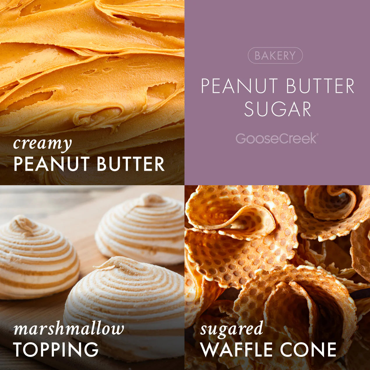 Peanut Butter Sugar 3-Wick Candle