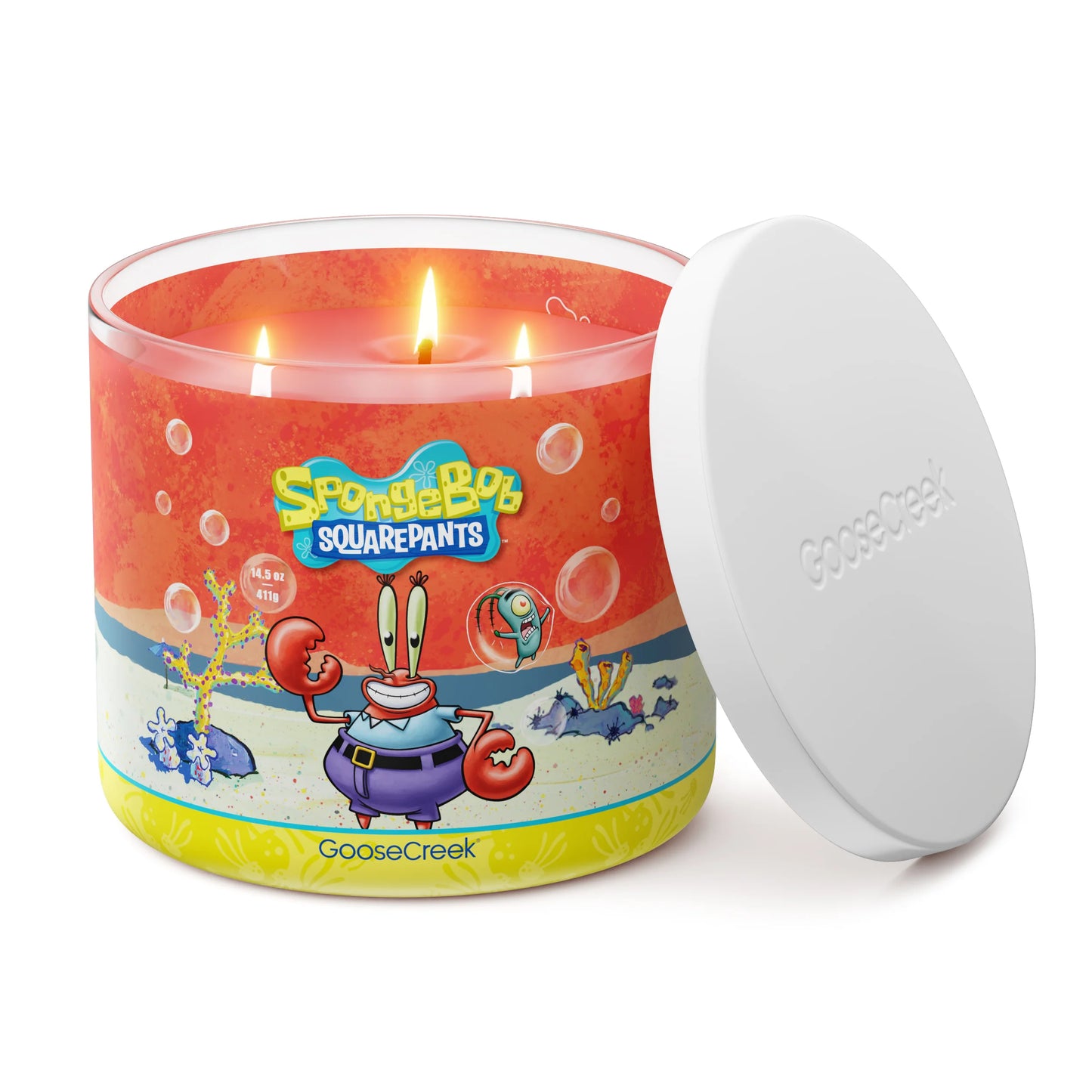 Mr. Krabs 3-Wick Candle