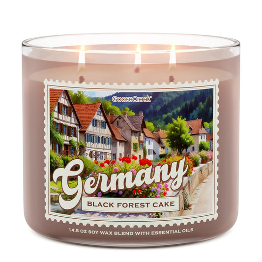 Black Forest Cake Germany Large 3-Wick Candle
