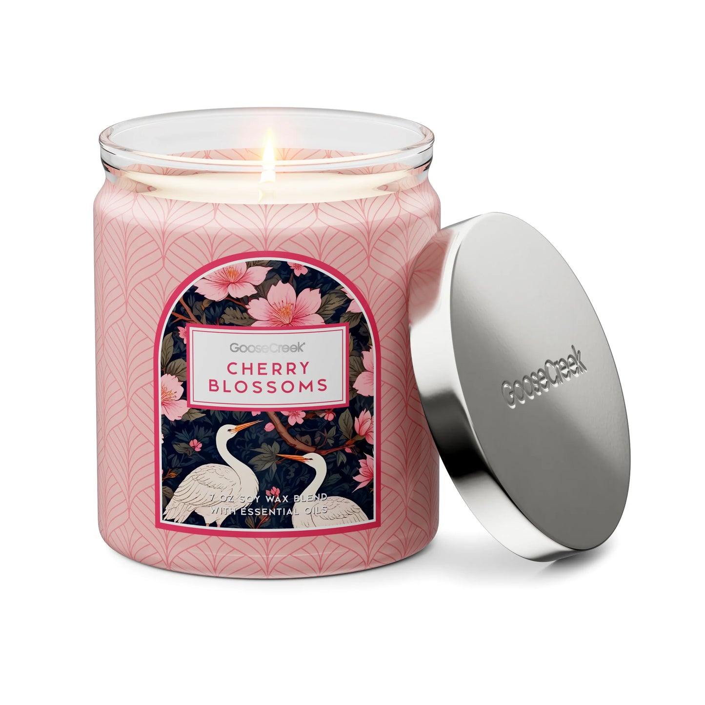 Cherry Blossom 7oz Single Wick Candle