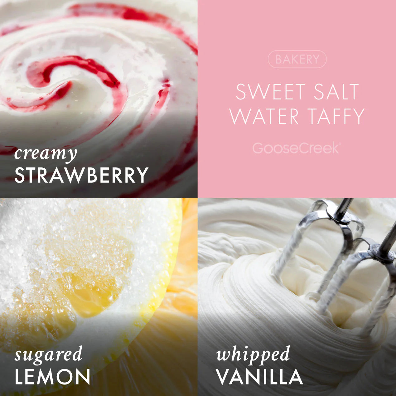 Sweet Salt Water Taffy 3-Wick Candle