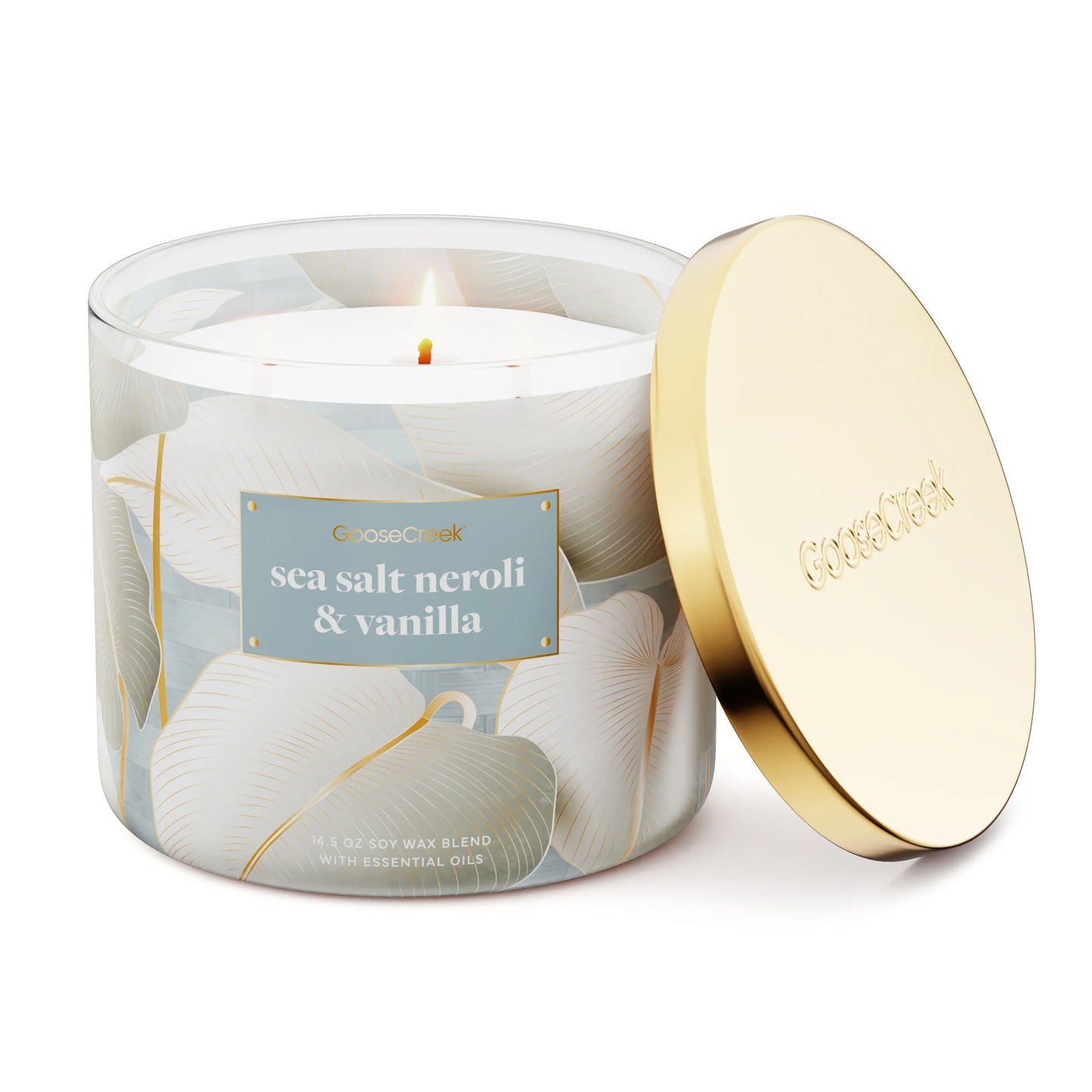 Sea Salt Neroli & Vanilla 3-Wick Candle