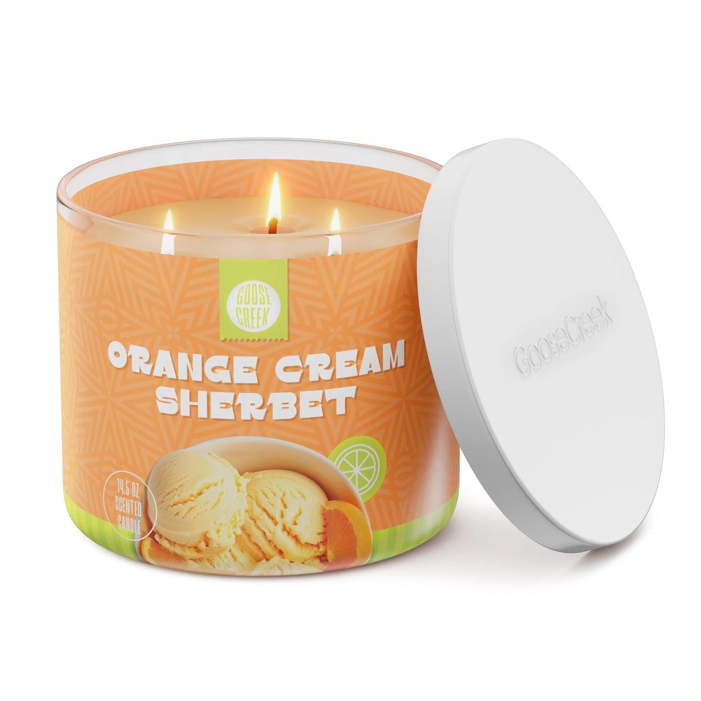 Orange Cream Sherbet 3-Wick Candle