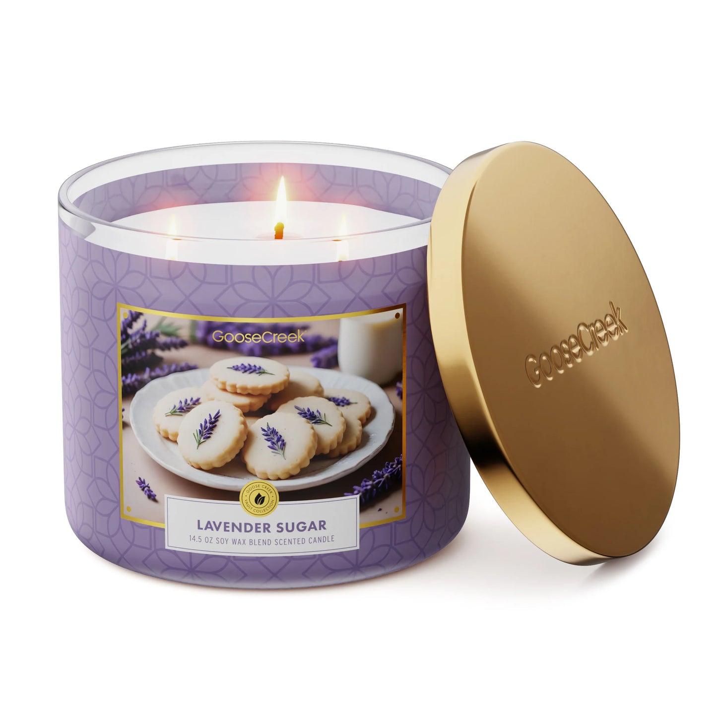 Lavender Sugar 3-Wick Candle