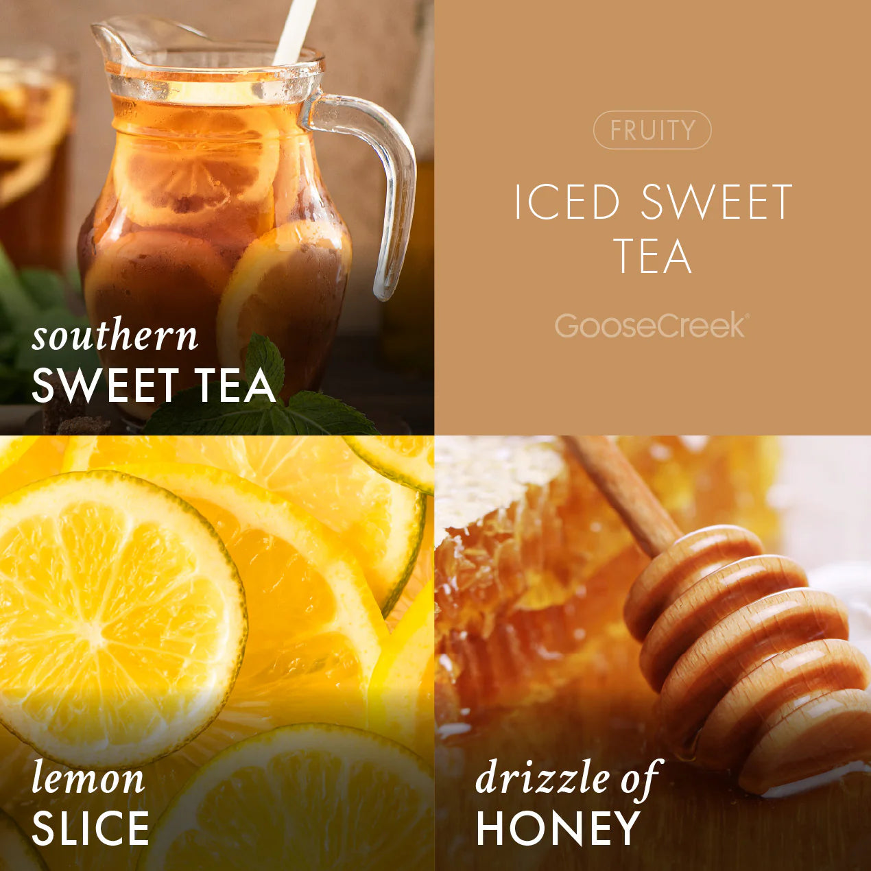 Iced Sweet Tea 3-Wick Candle
