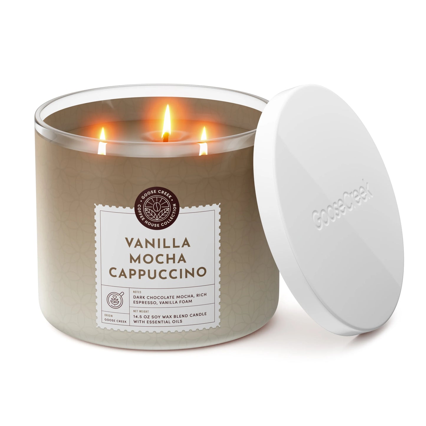 Vanilla Mocha Cappuccino 3-Wick Candle