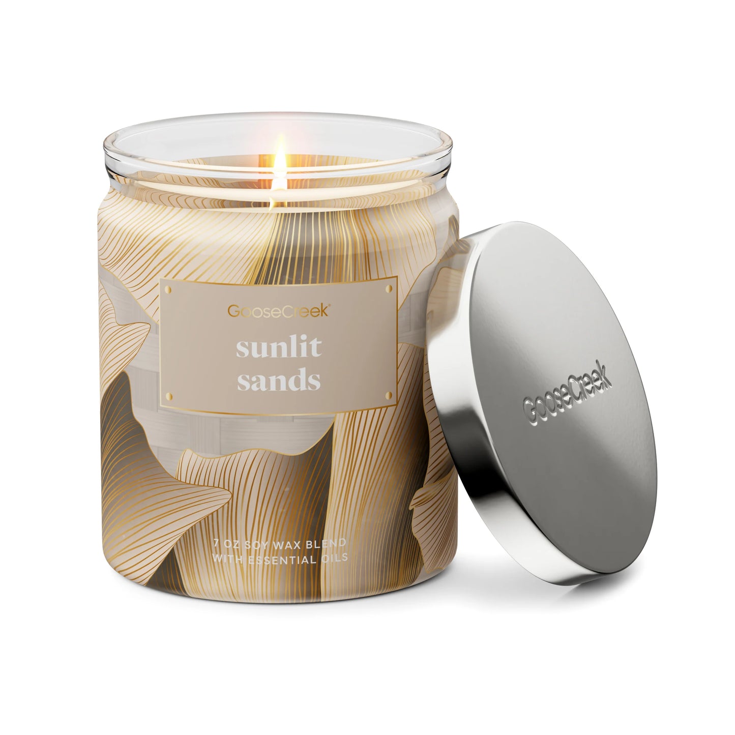 Sunlit Sands 7oz Single Wick Candle