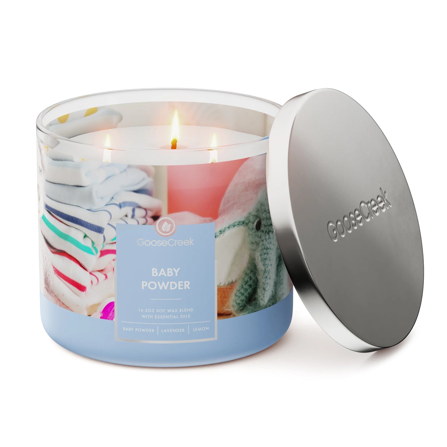 Baby Powder 3-Wick Candle