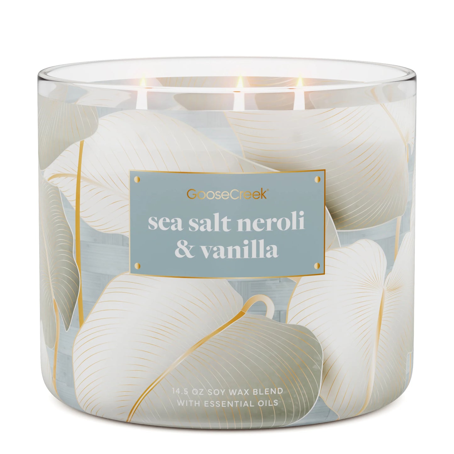 Sea Salt Neroli & Vanilla 3-Wick Candle