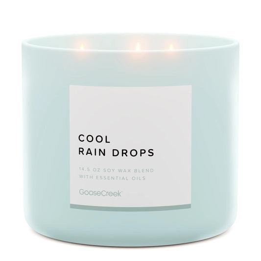 Cool Rain Drops 3-Wick Candle