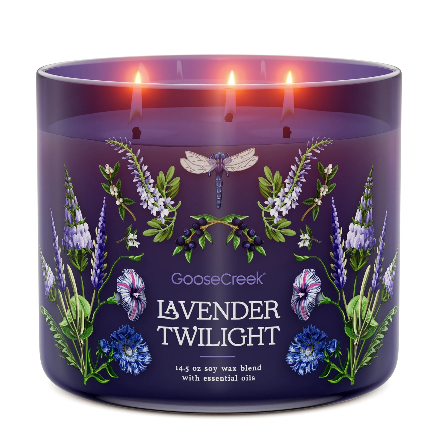 Lavender Twilight 3-Wick Candle