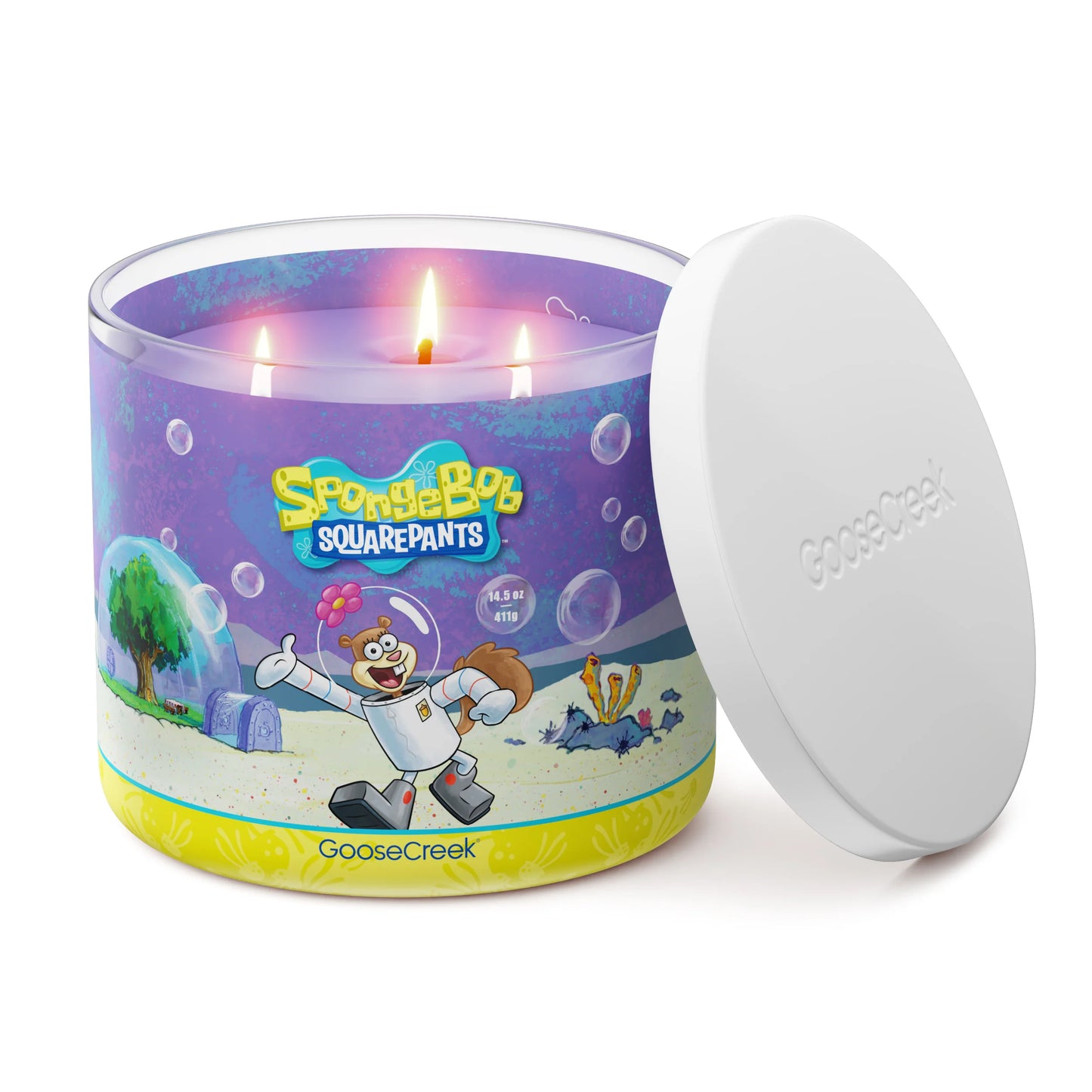 Sandy Cheeks 3-Wick Candle