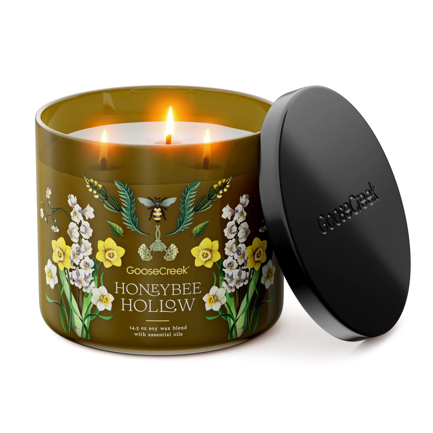 Honeybee Hollow 3-Wick Candle