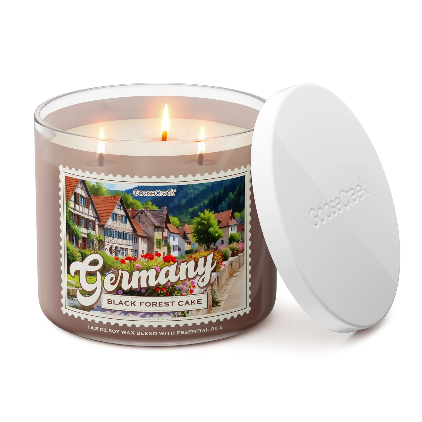 Black Forest Cake Germany Large 3-Wick Candle
