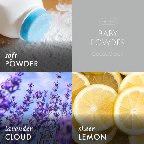 Baby Powder 3-Wick Candle