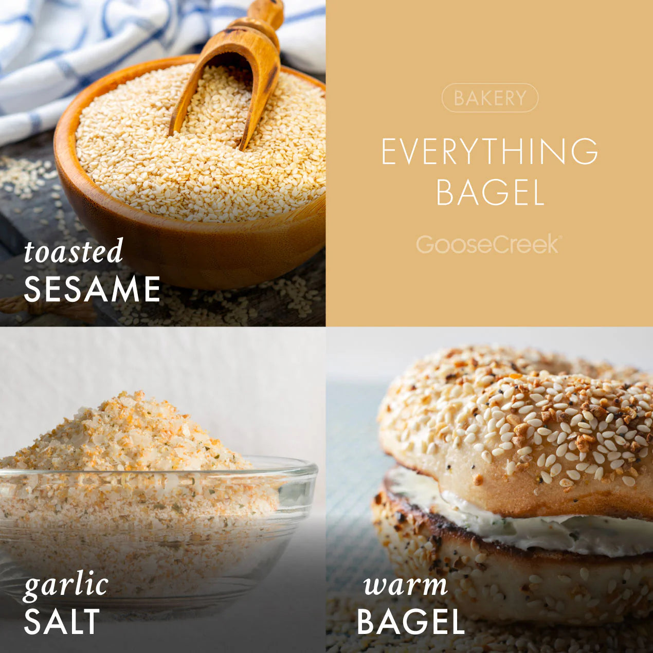 Everything Bagel 3-Wick Candle