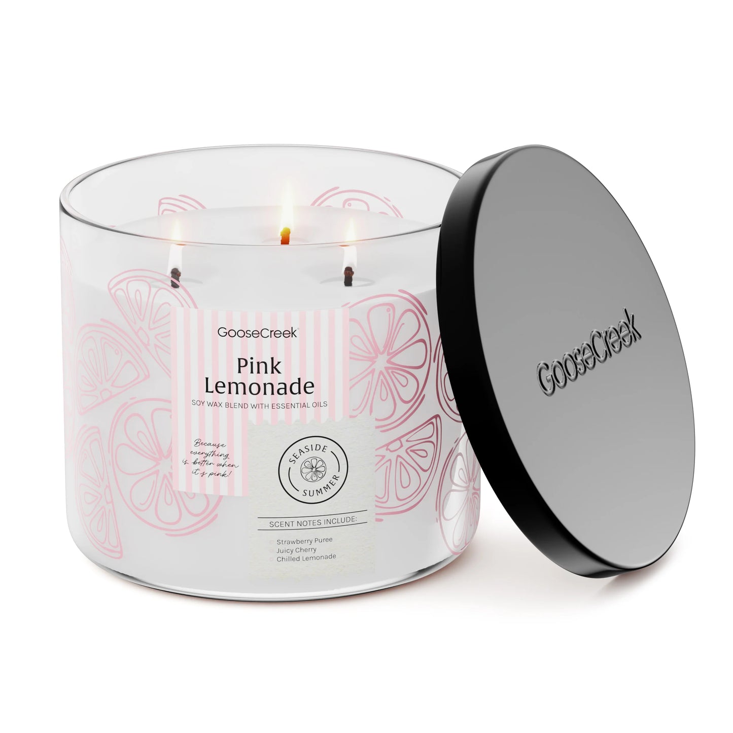 Pink Lemonade 3-Wick Candle