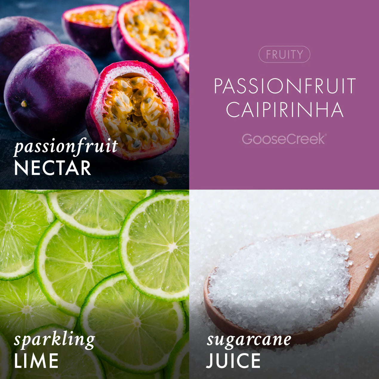 Passionfruit Caipirinha Brazil 3-Wick Candle