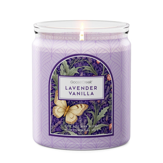 Lavender Vanilla 7oz Single Wick Candle