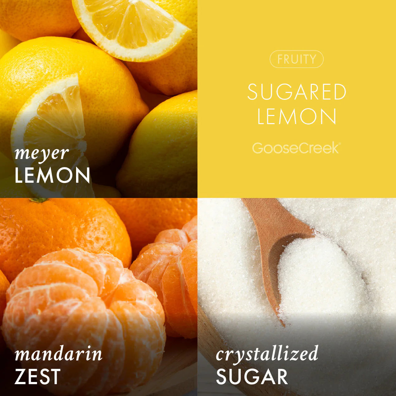 Odor Eliminating Sugared Lemon 3-Wick Candle