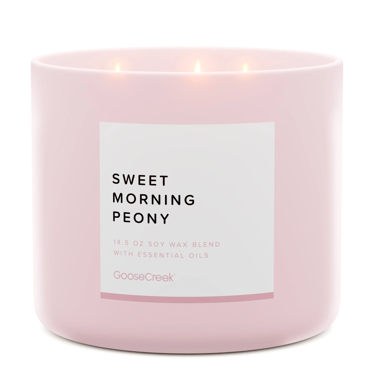 Sweet Morning Peony 3-Wick Candle