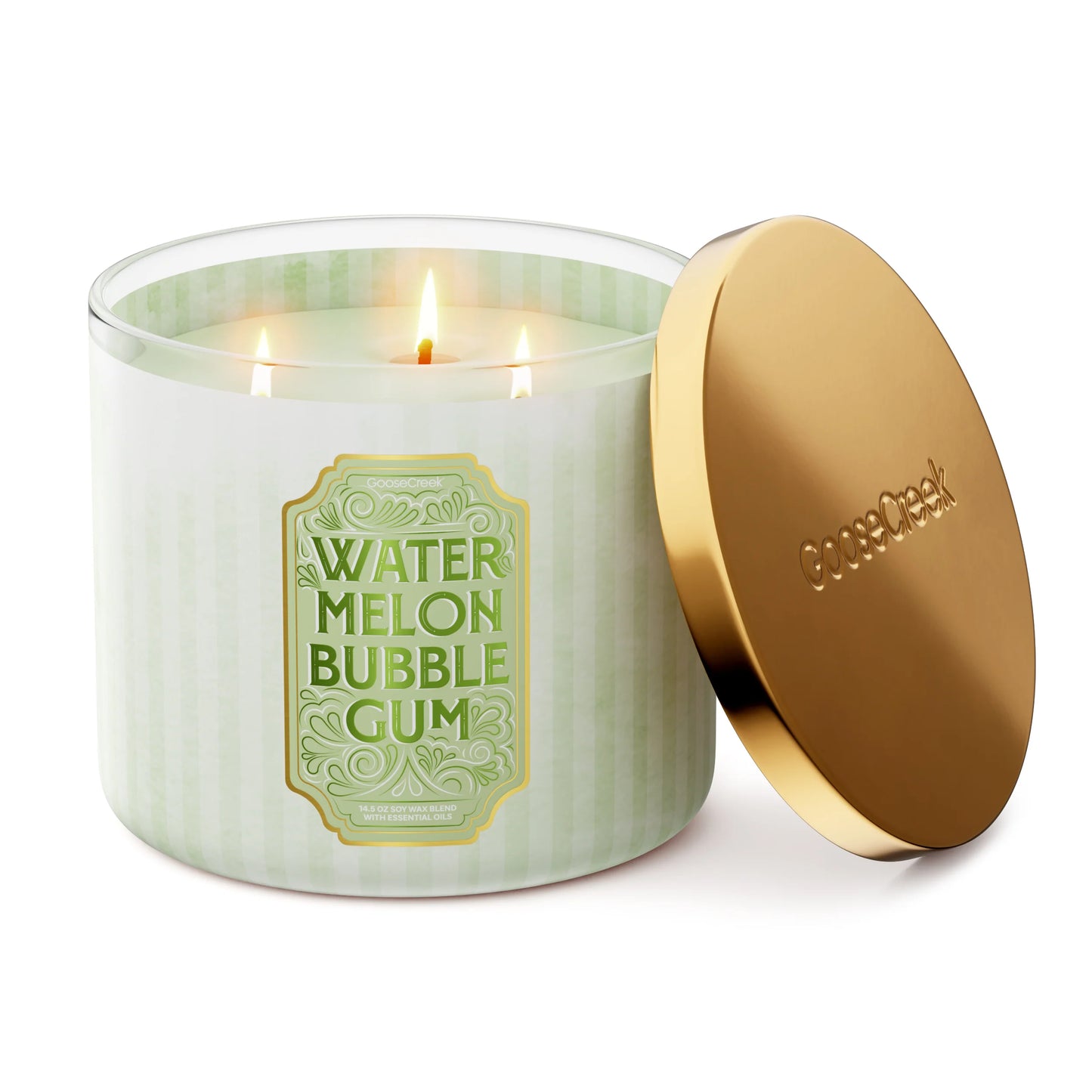 Watermelon Bubble Gum 3-Wick Candle