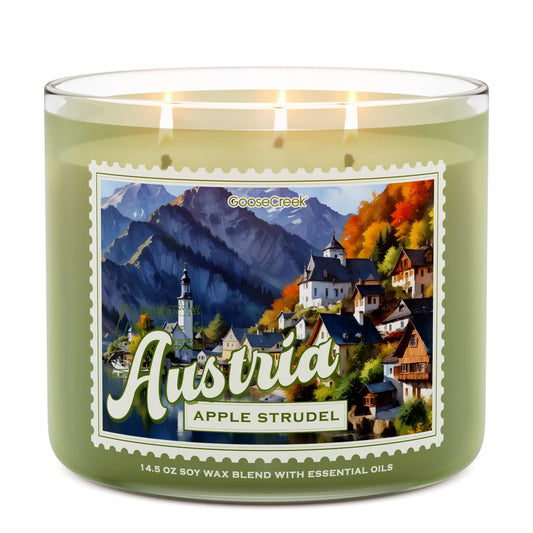 Apple Strudel Austria 3-Wick Candle
