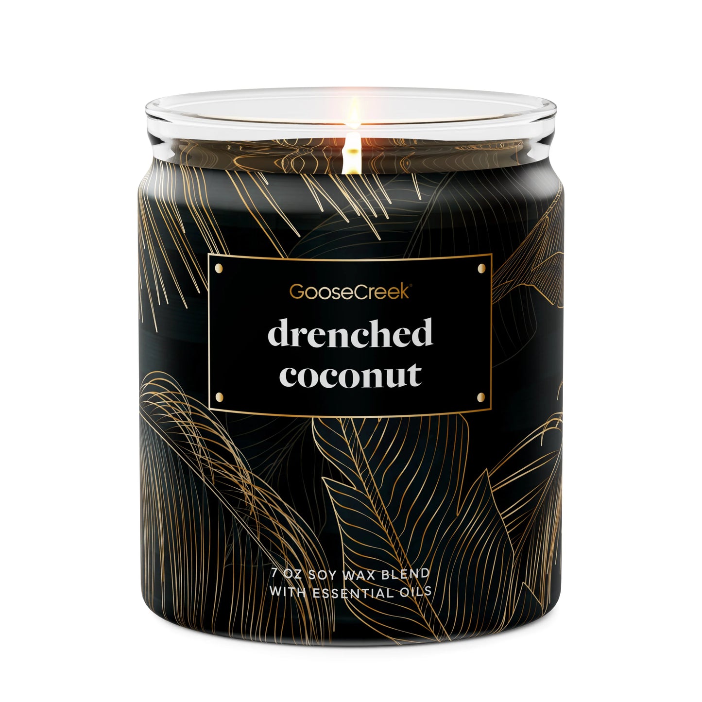 Drenched Coconut 7oz Single Wick Candle