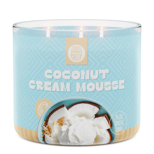 Coconut Cream Mousse 3-Wick Candle