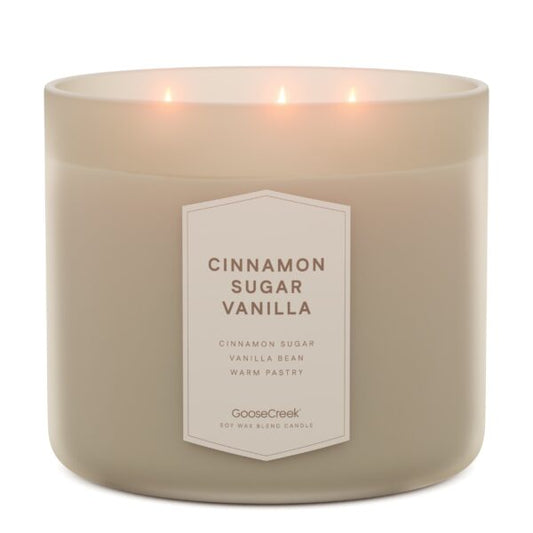 Cinnamon Sugar Vanilla 3-Wick Candle