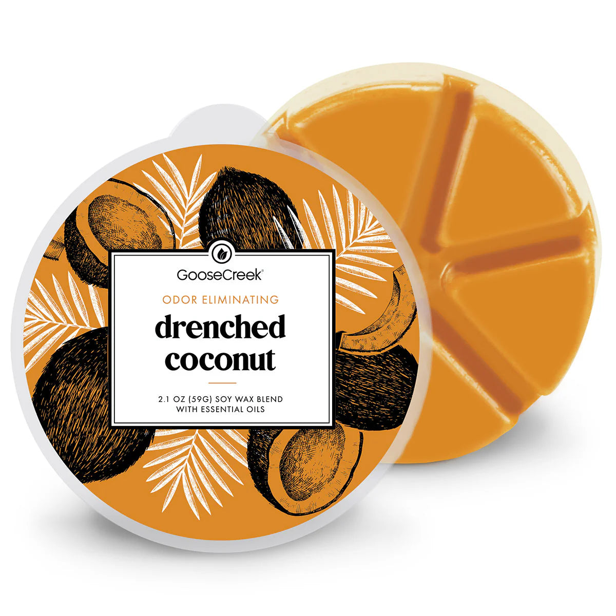Odor Eliminating Drenched Coconut Wax Melt