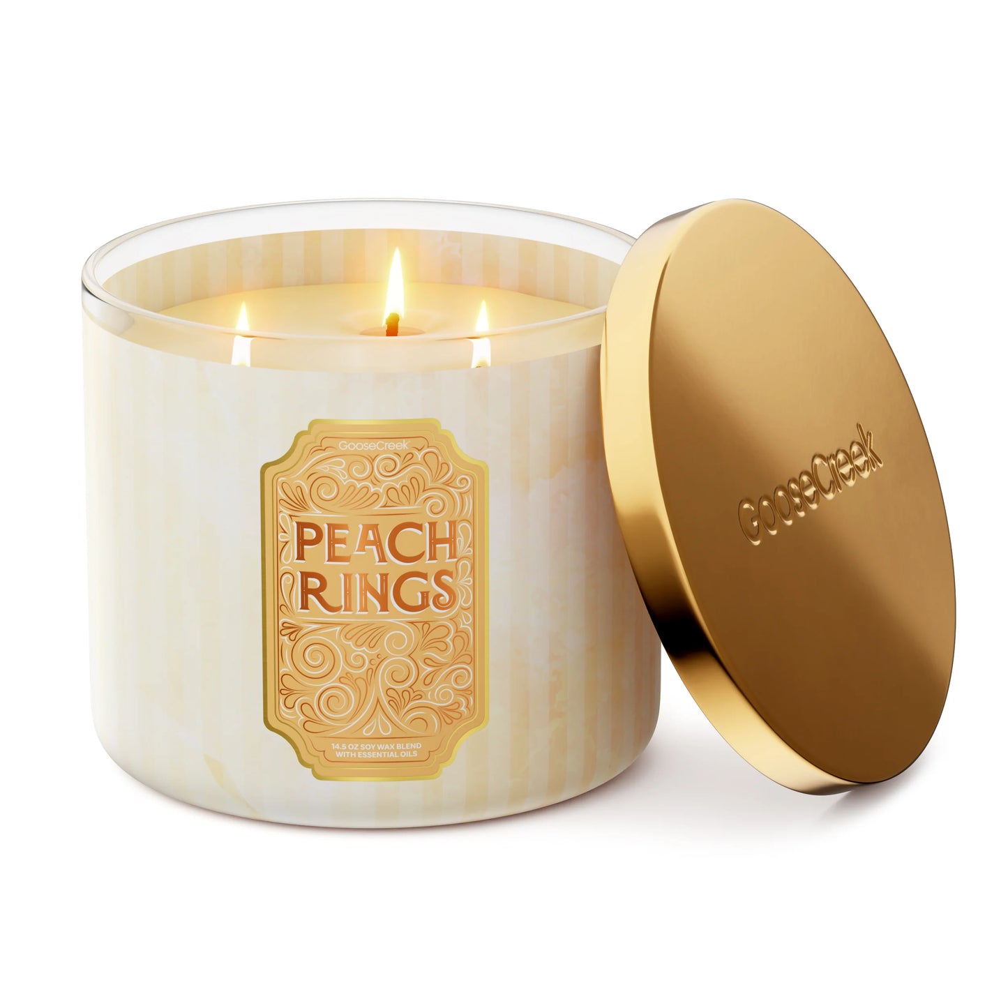 Peach Rings 3-Wick Candle