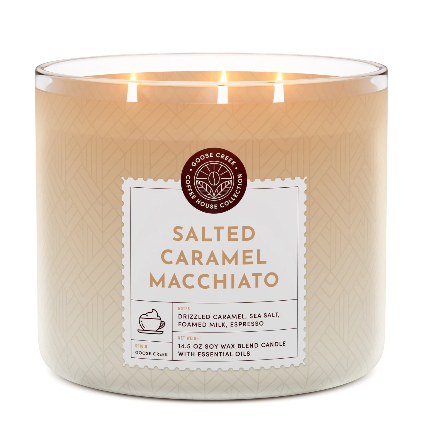 Salted Caramel Macchiato 3-Wick Candle