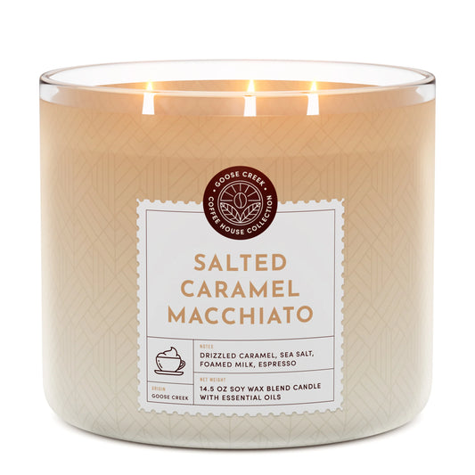 Salted Caramel Macchiato 3-Wick Candle