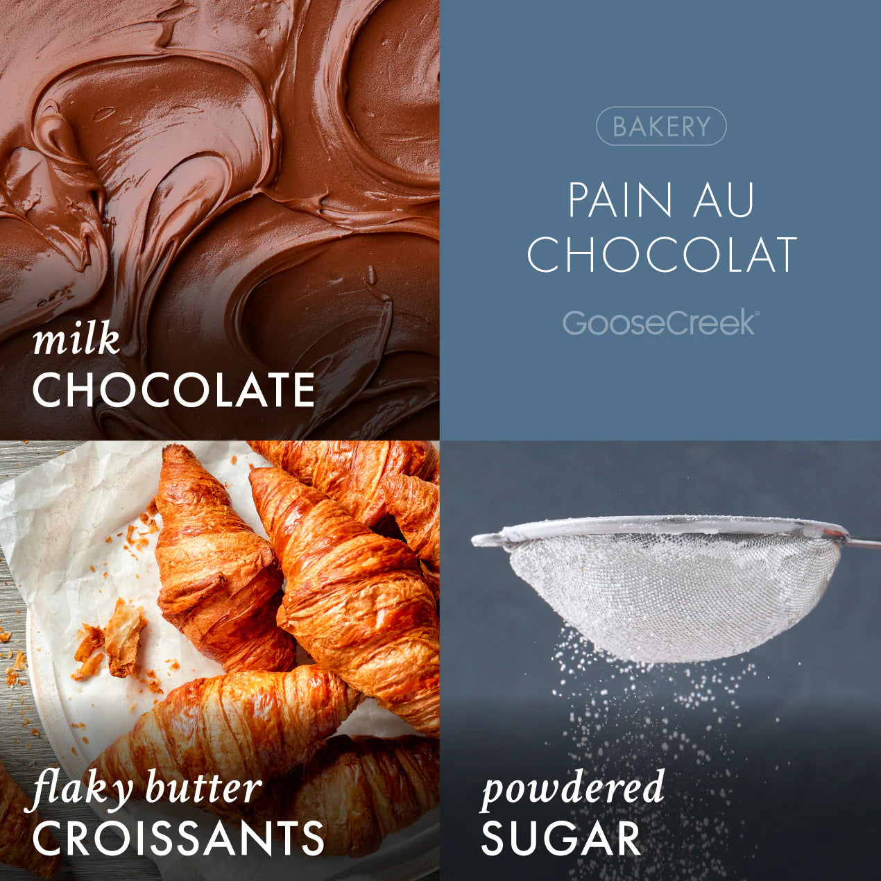 Pain au Chocolat France 3-Wick Candle