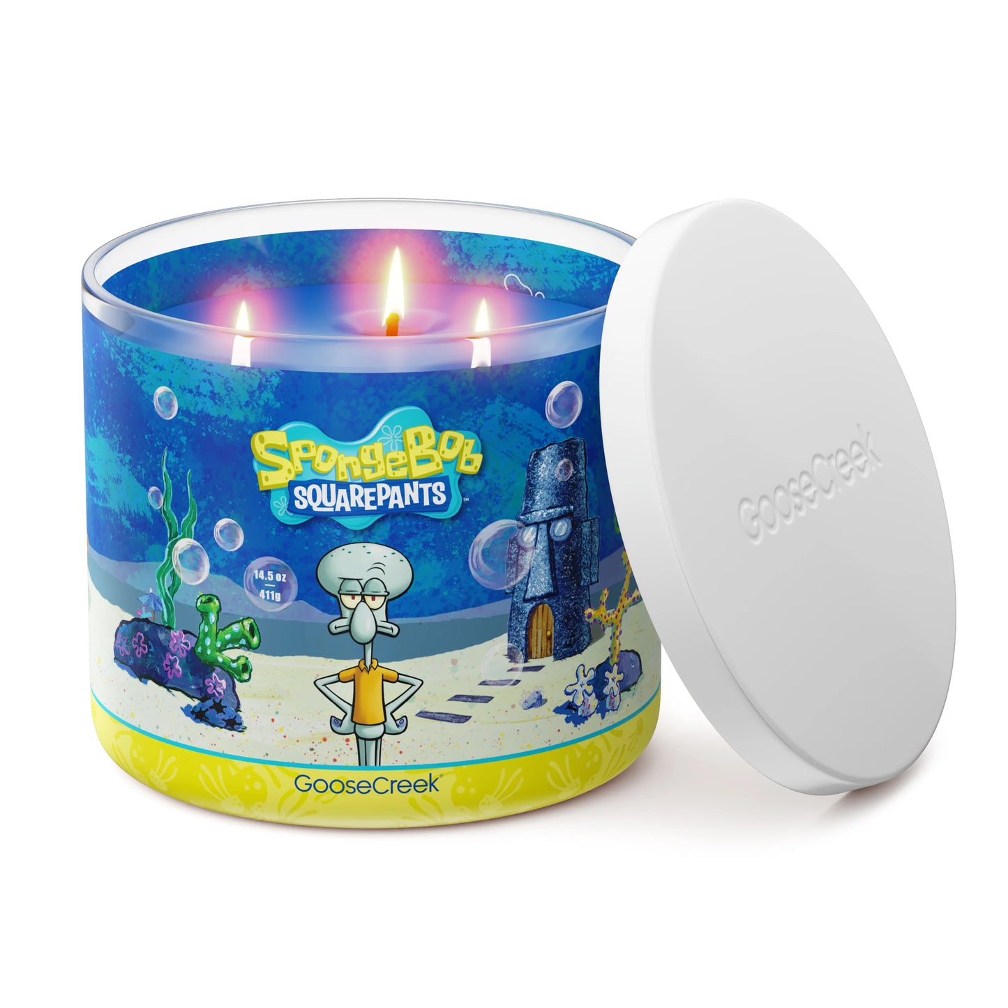 Squidward Tentacles 3-Wick Candle