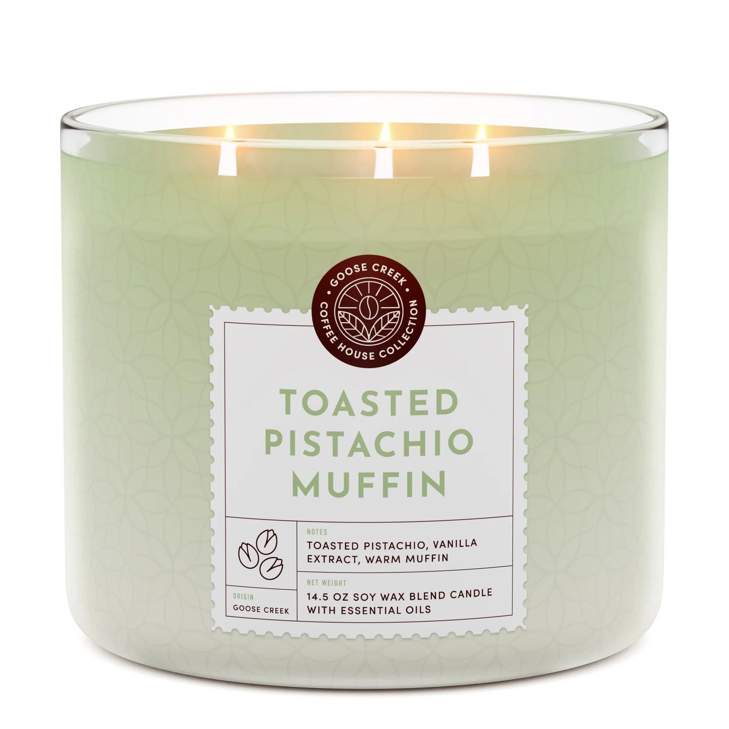 Toasted Pistachio Muffin 3-Wick Candle