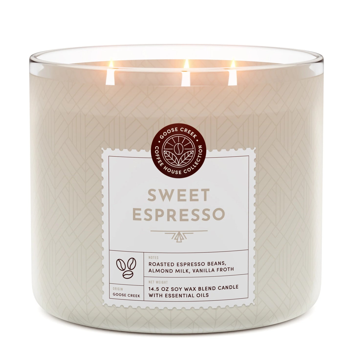 Sweet Espresso 3-Wick Candle