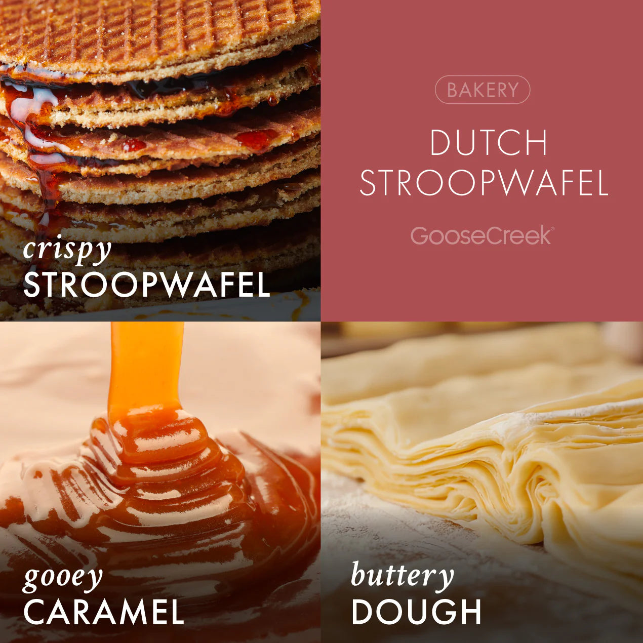 Dutch Stroopwafel Netherlands 3-Wick Candle