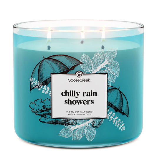 Odor Eliminating Chilly Rain Showers 3-Wick Candle