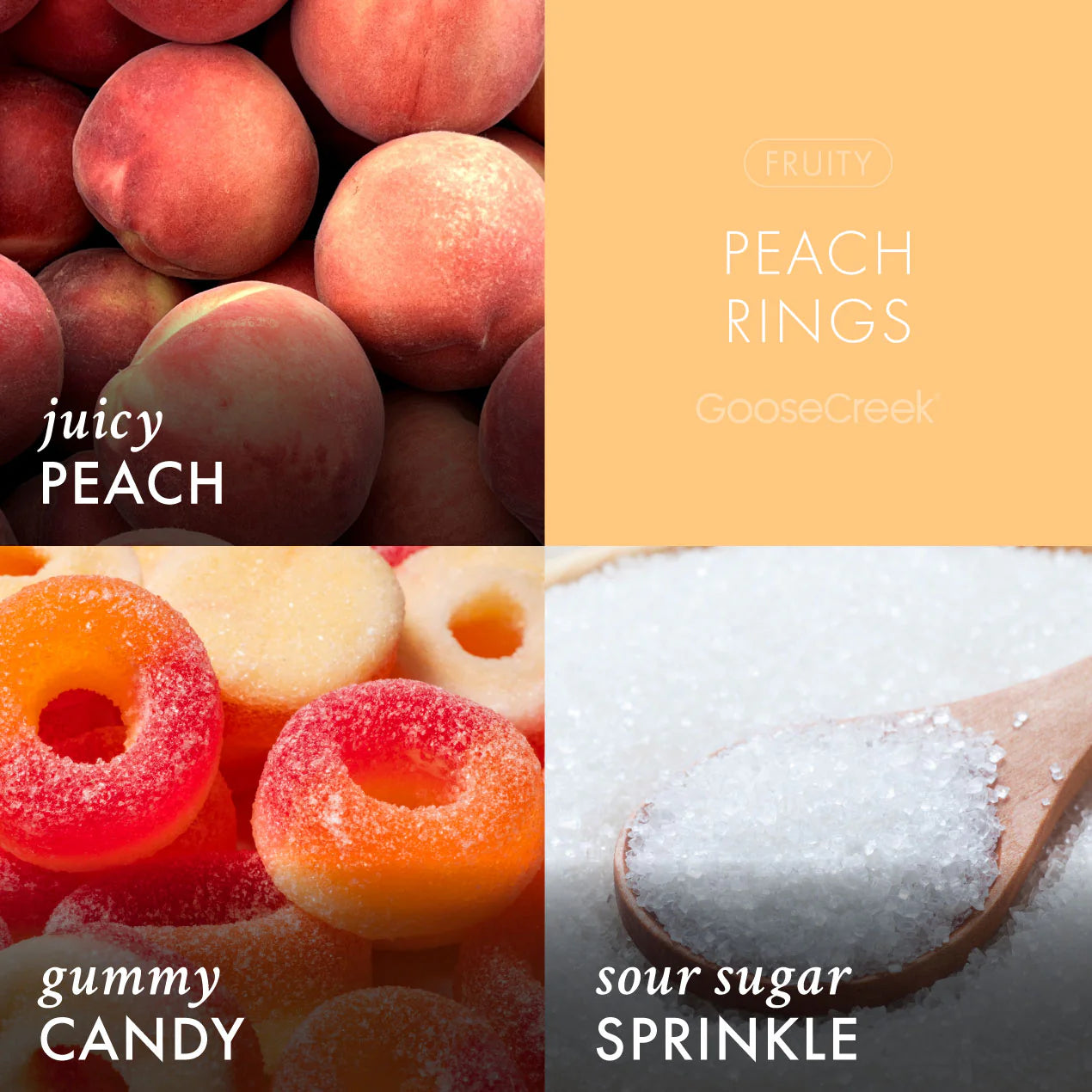 Peach Rings 3-Wick Candle