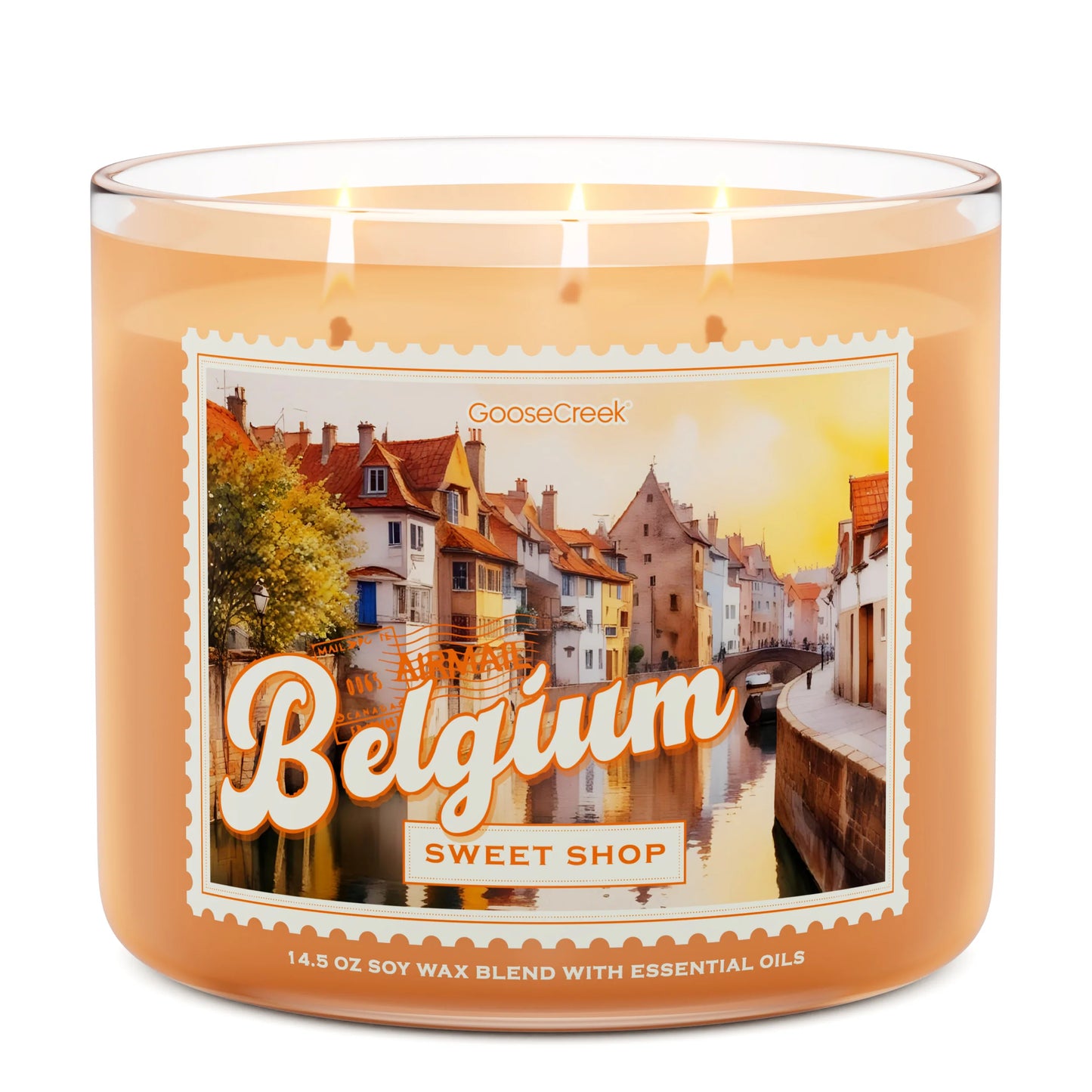 Sweet Shop Belgium Large 3-Wick Candle