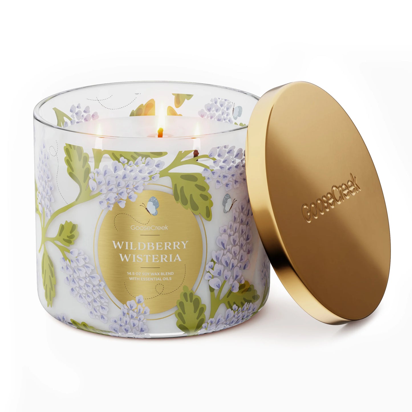 Wildberry Wisteria 3-Wick Candle