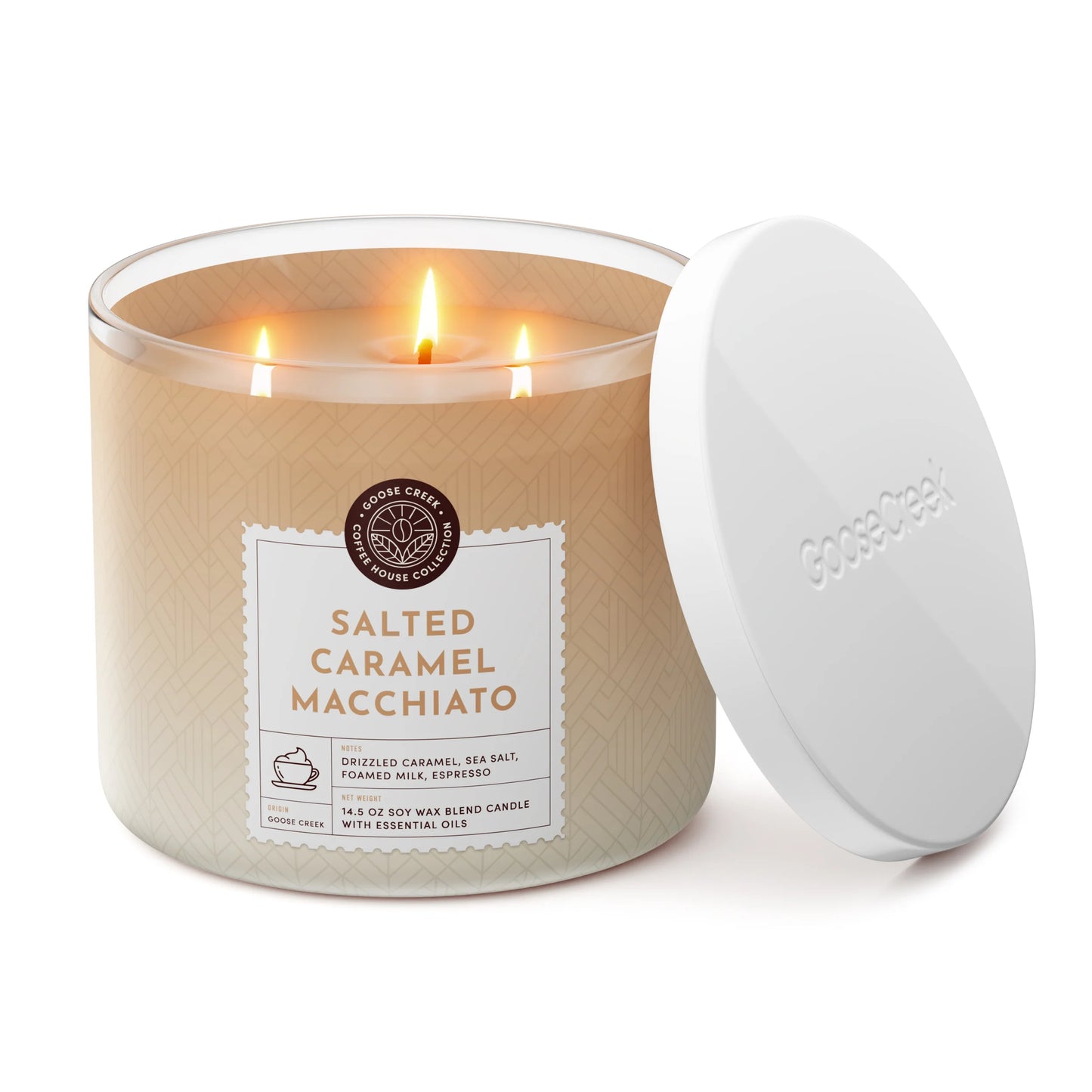 Salted Caramel Macchiato 3-Wick Candle